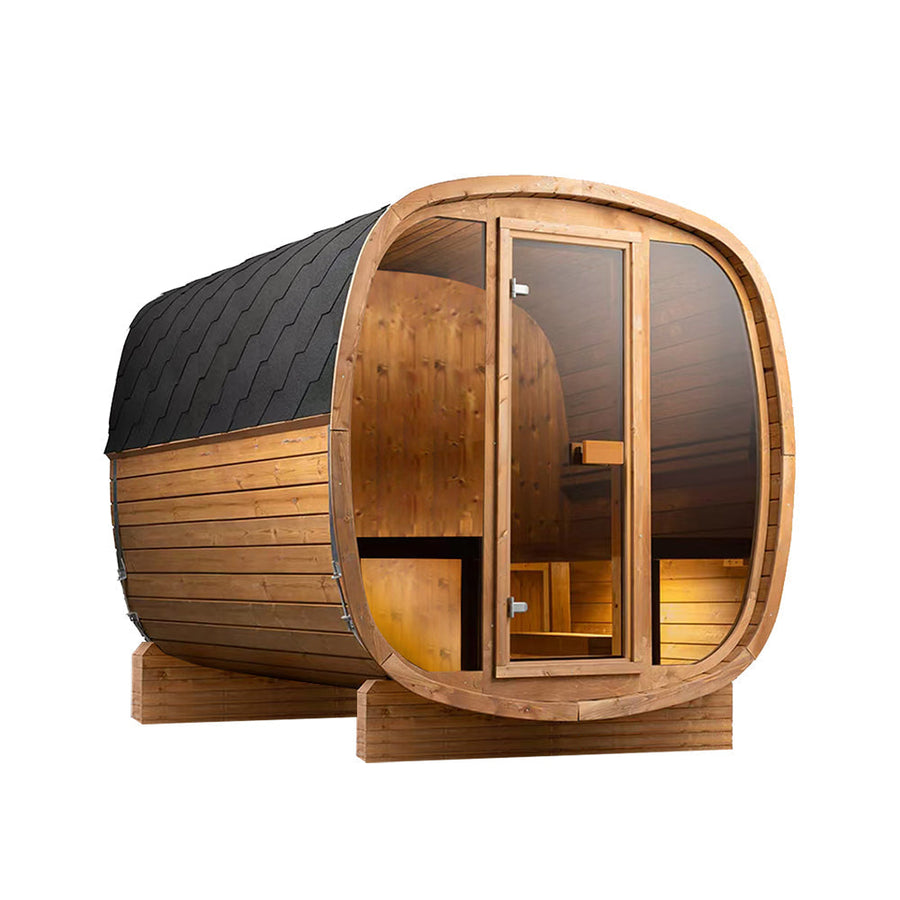 Auris Two traditional cedar sauna for traditional sauna buying guide