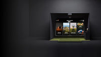 TrackMan iO ceiling-mounted golf launch monitor