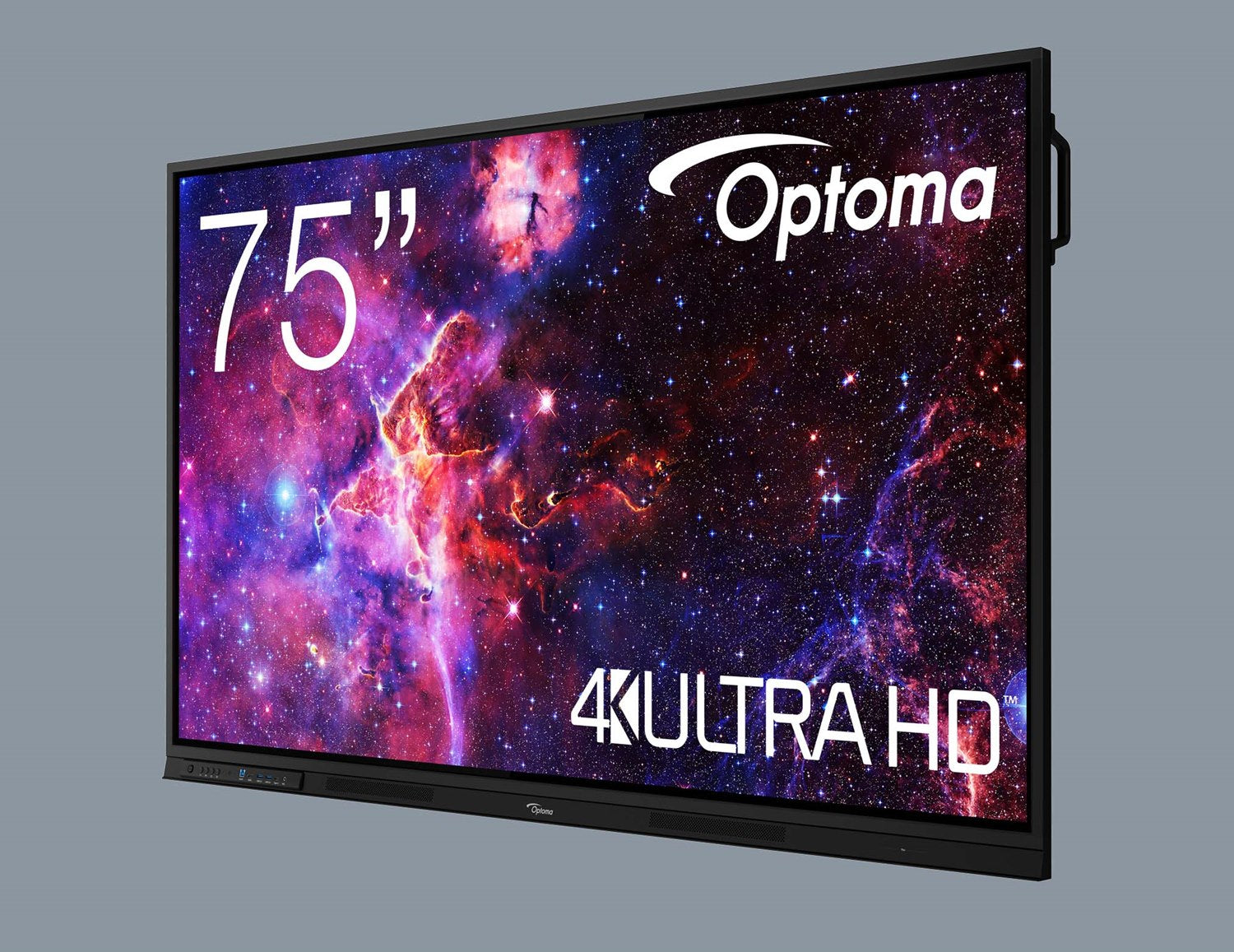 Optoma 3753RK 75 Inch 4K Touch Interactive Display — Android 14, 20-Point Touch, Built-In Whiteboard