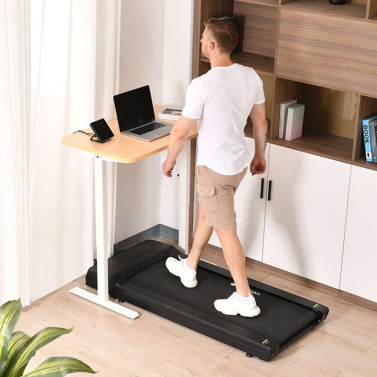 LifeSpan TR1200Pro Glow-Up Under Desk Treadmill — detail view 1