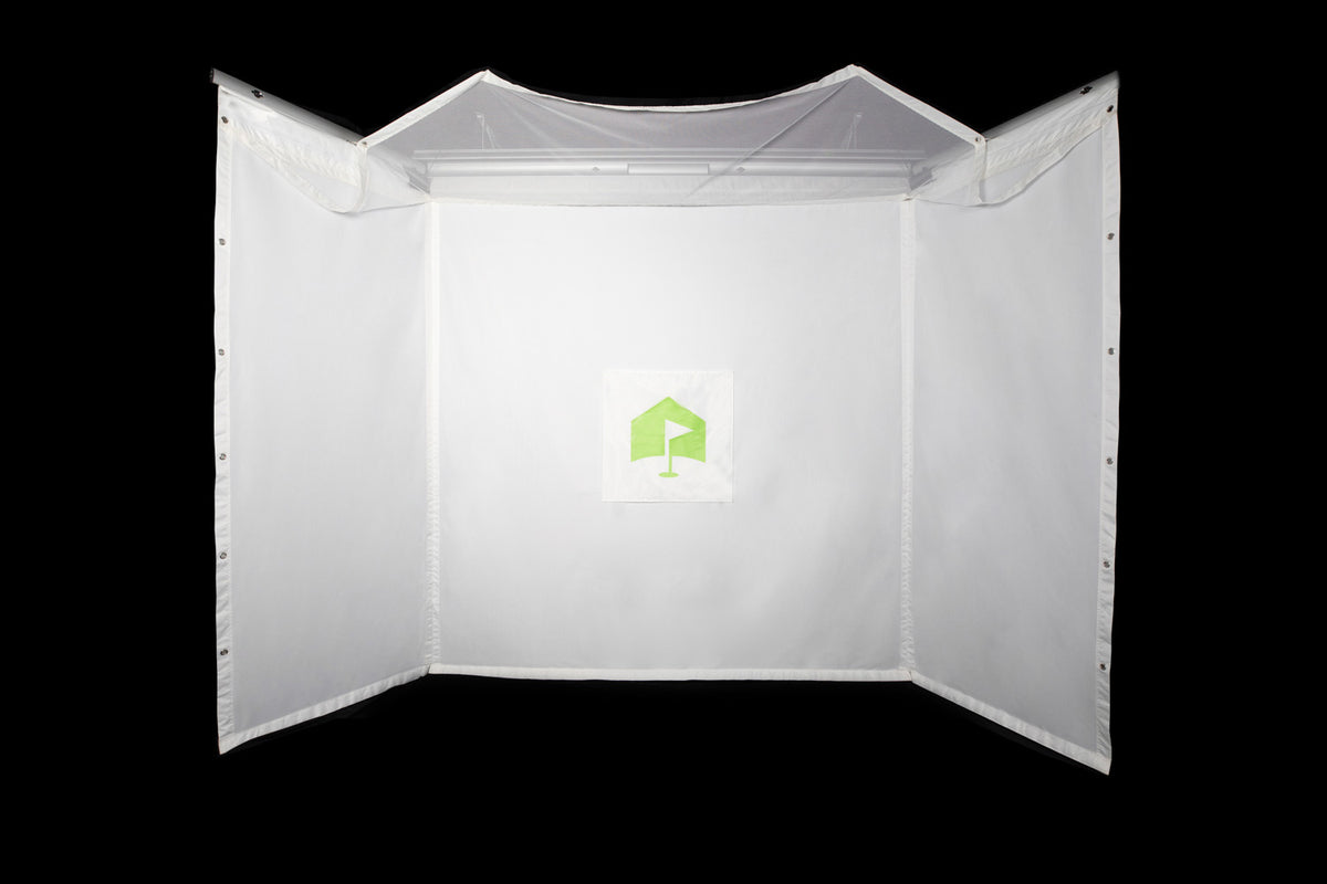 HomeCourse ProScreen 180 Retractable Golf Simulator Enclosure