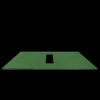 SigPro 4x10 Golf Simulator Hitting Mat — 4ft x 10ft, Premium Indoor Golf Mat, Tee Line, Durable