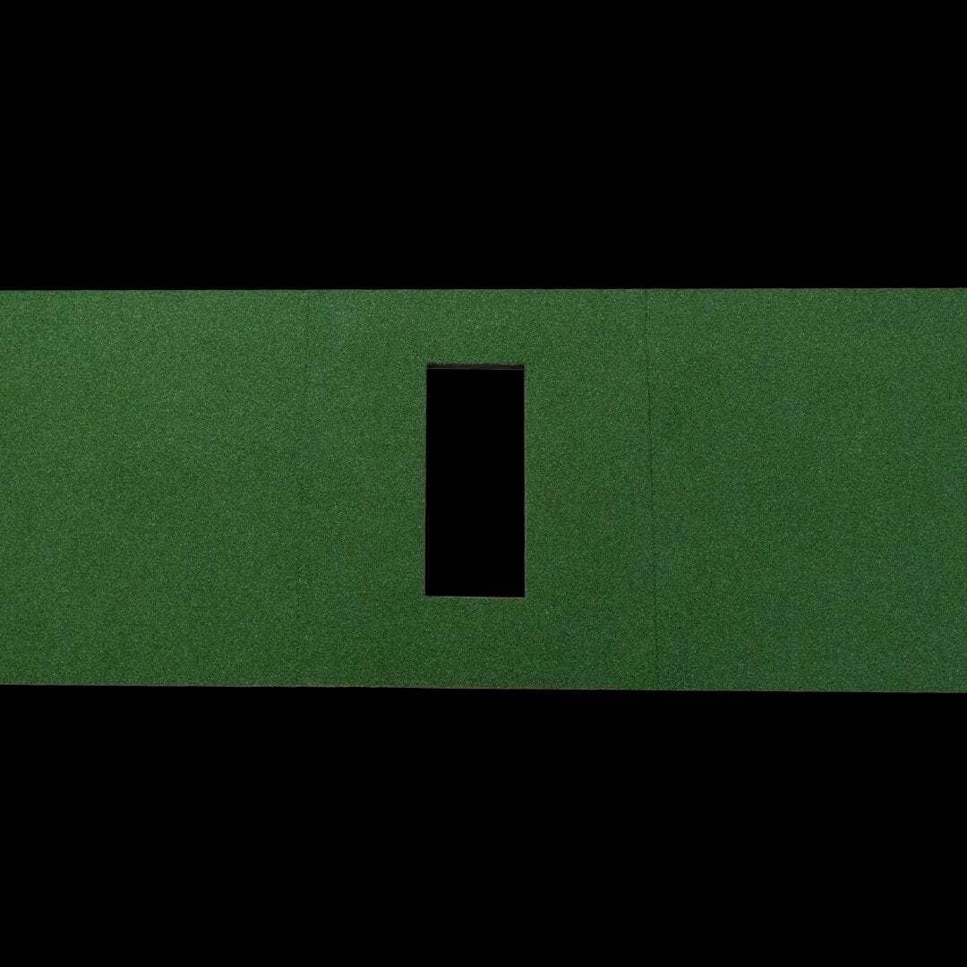 SigPro 4x10 Golf Simulator Hitting Mat — 4ft x 10ft, Premium Indoor Golf Mat, Tee Line, Durable