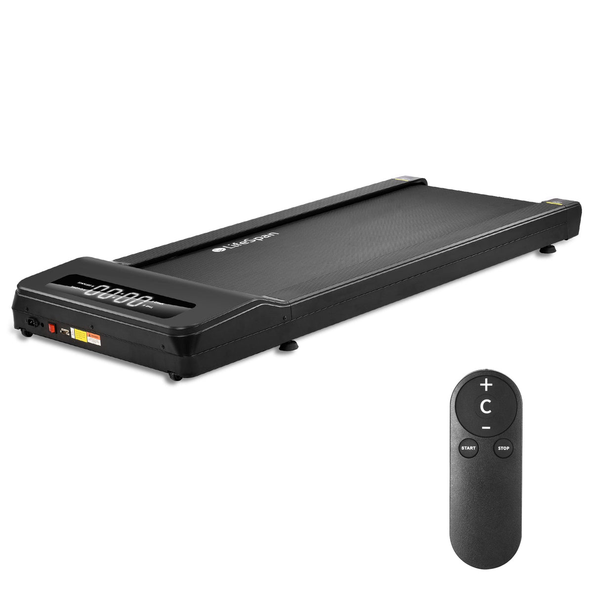 LifeSpan TX6-GlowUp Under Desk Treadmill — product view