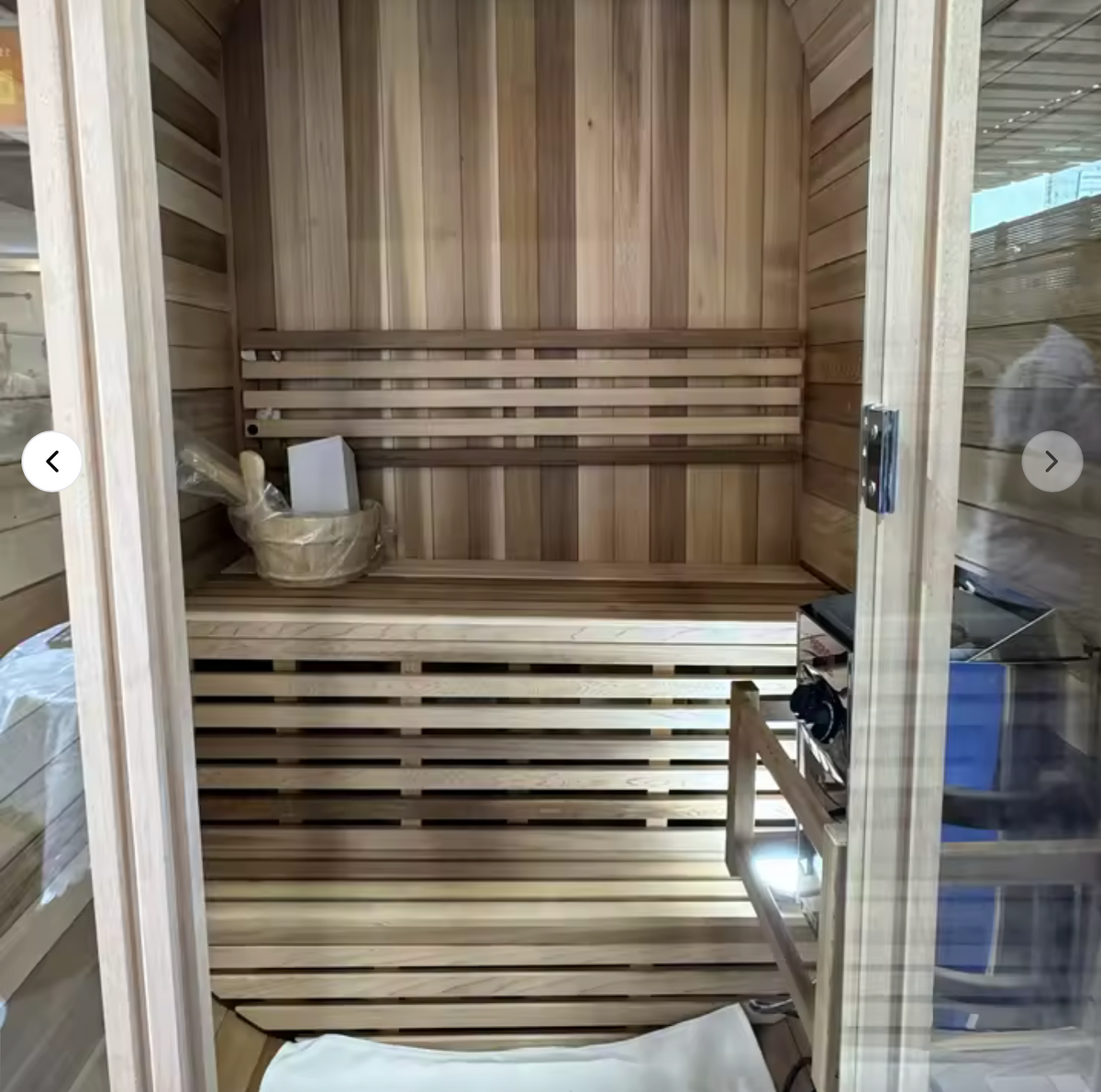 Auris One Luxury Outdoor Cedar Sauna