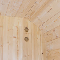 Auris One Luxury Outdoor Cedar Sauna — additional view