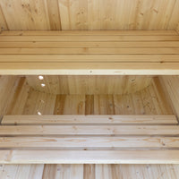 Auris One Luxury Outdoor Cedar Sauna — additional view
