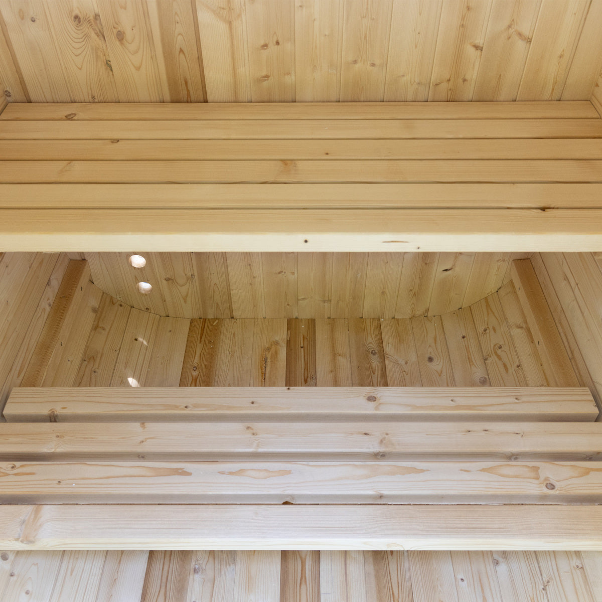 Auris One Luxury Outdoor Cedar Sauna — additional view