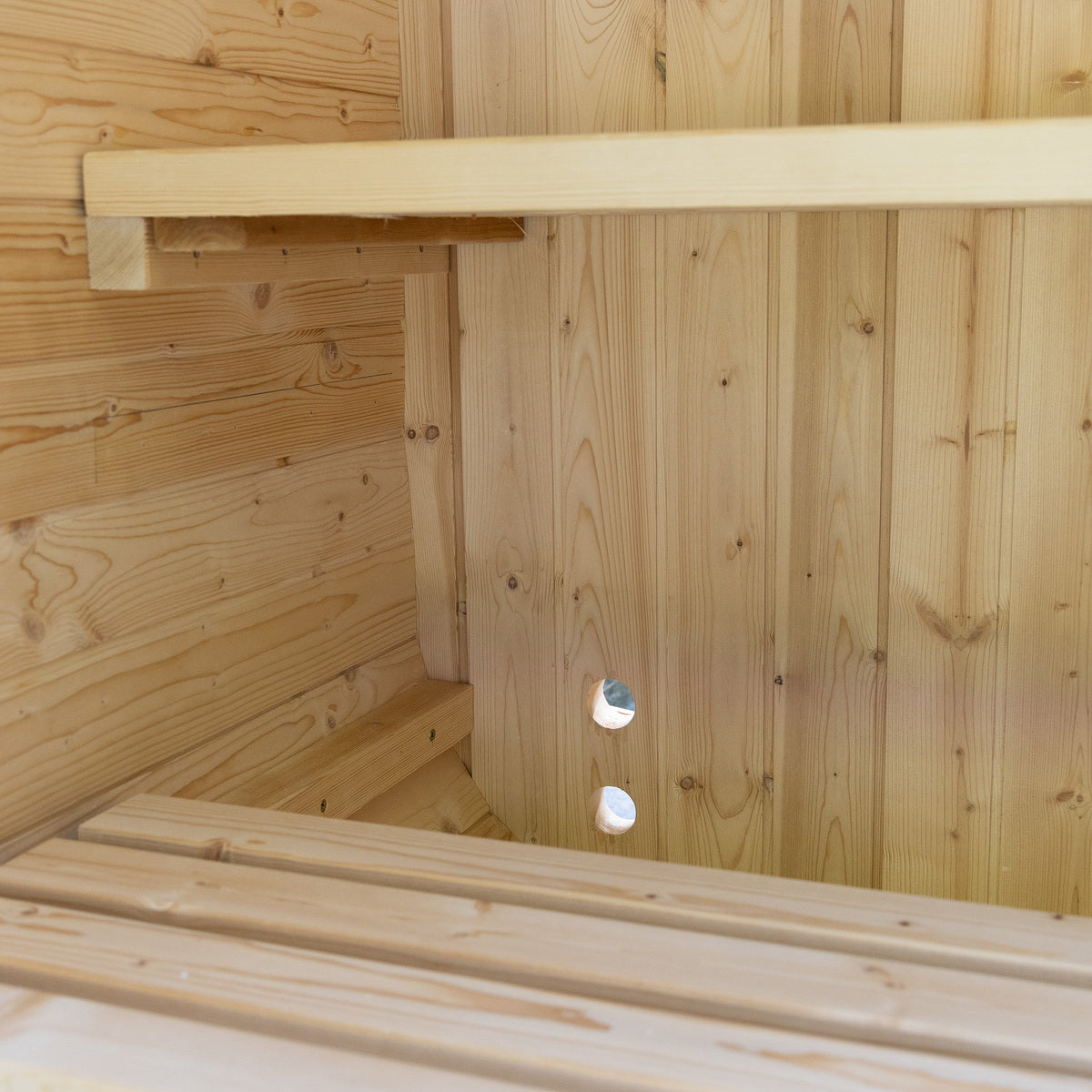 Auris One Luxury Outdoor Cedar Sauna — additional view