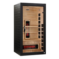 Dynamic Santorini 1-2 Person Full Spectrum Near Zero EMF Sauna (DYN-6009-03 FS)