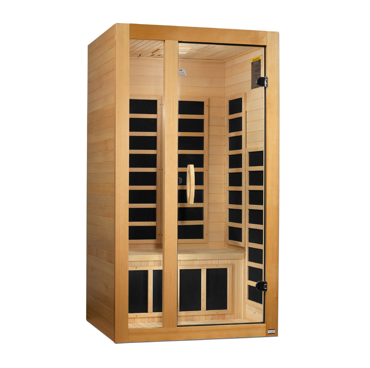Dynamic Gracia 1-2 Person Low EMF FAR Infrared Sauna (DYN-6119-01)