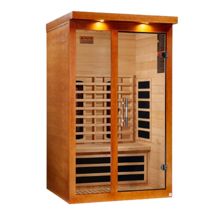 Dynamic Llumeneres 2 Person Full Spectrum Nero Zero EMF Sauna (DYN-6215-03 FS)