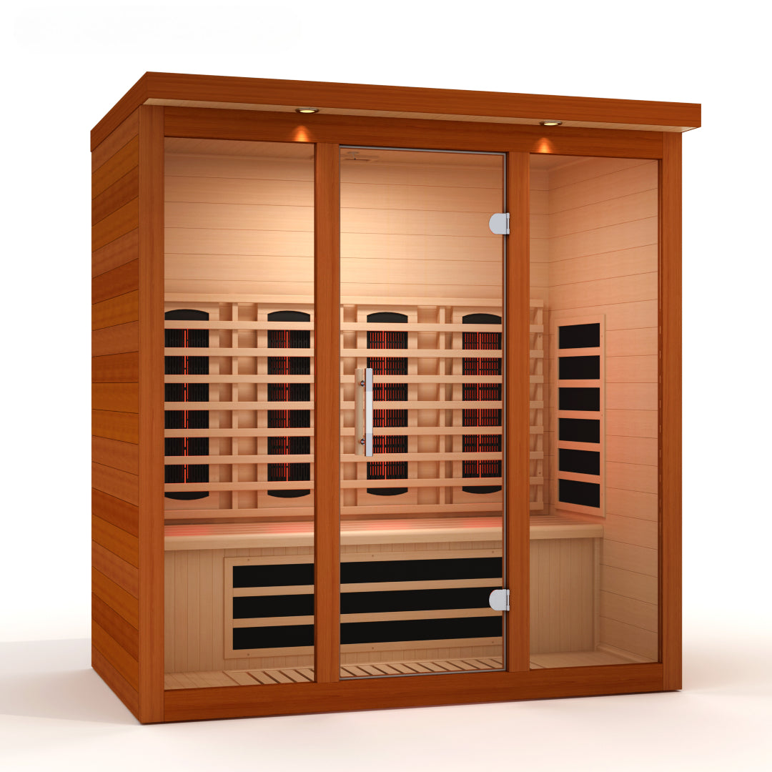 Dynamic Vila Grande 4 Person Full Spectrum Nero Zero EMF Sauna (DYN-6415-03 FS)
