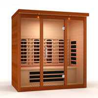 Dynamic Vila Grande 4 Person Full Spectrum Nero Zero EMF Sauna (DYN-6415-03 FS)