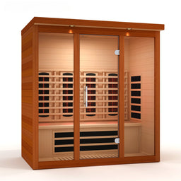 Dynamic Vila Grande 4 Person Full Spectrum Nero Zero EMF Sauna (DYN-6415-03 FS)