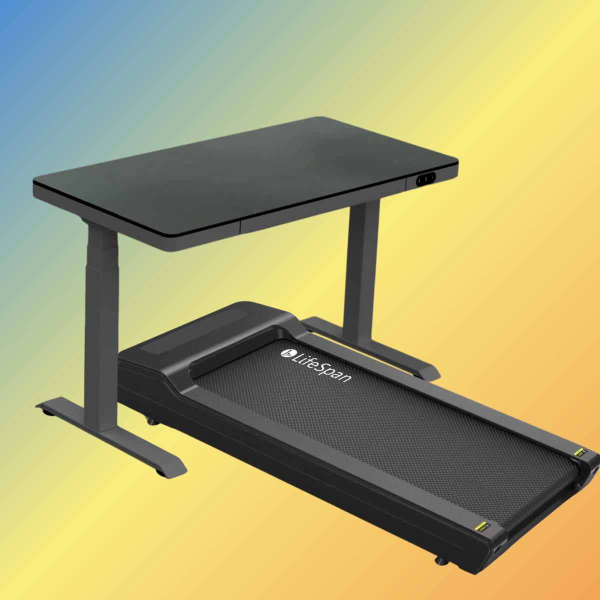 LifeSpan Desk Dash Pro Treadmill Desk Bundle — product view