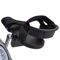 Classic eTrainer heel-cup pedal with retention straps
