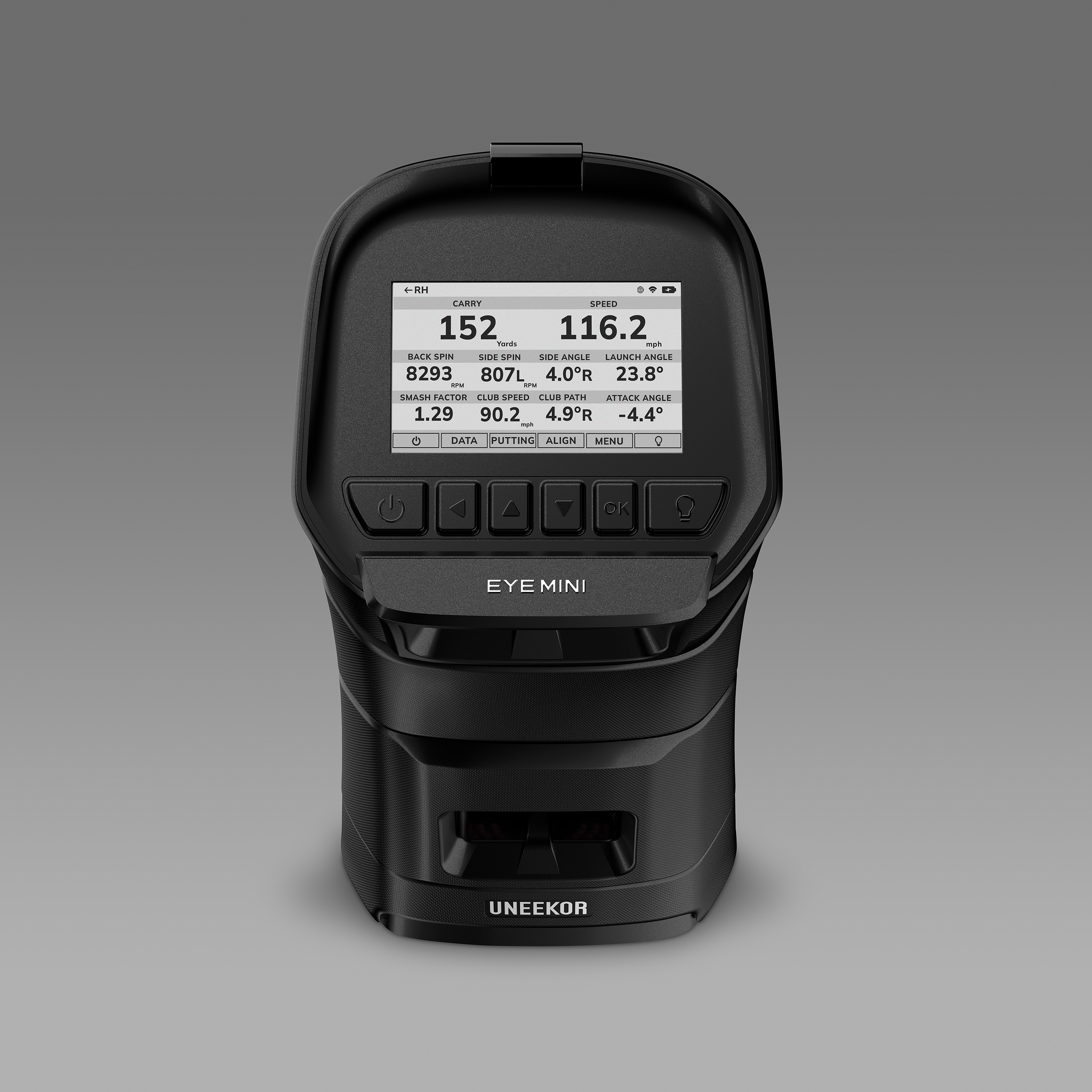 Uneekor EYE MINI Golf Launch Monitor — Portable, Wireless, Golf Simulator