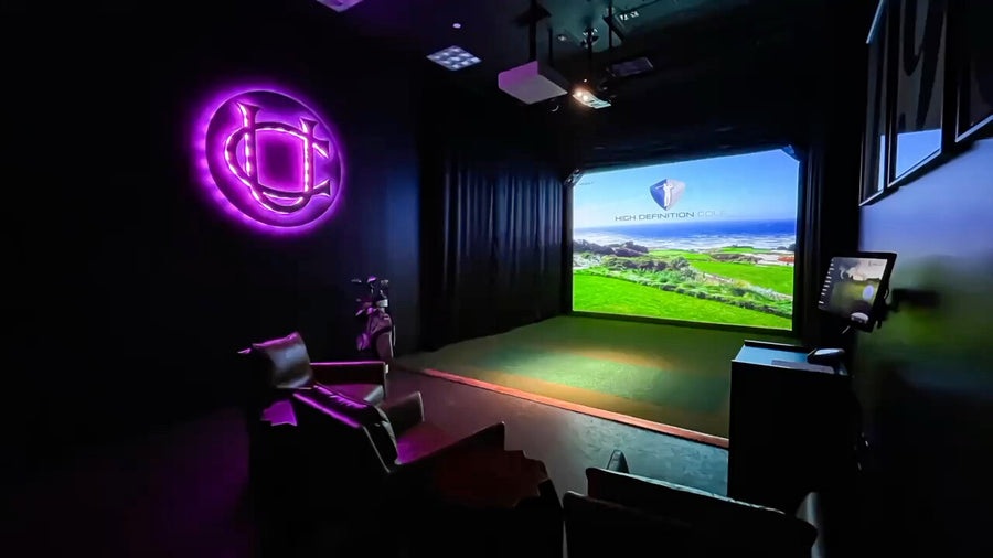 HD Golf 16:10 Widescreen Golf Simulator — Professional, Home & Commercial