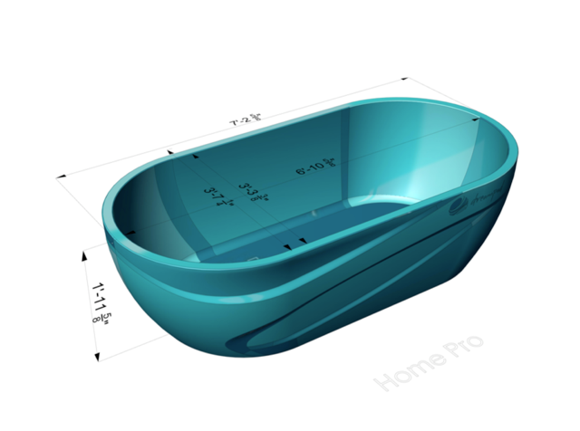 Dreampod Home Float Pro dimensions