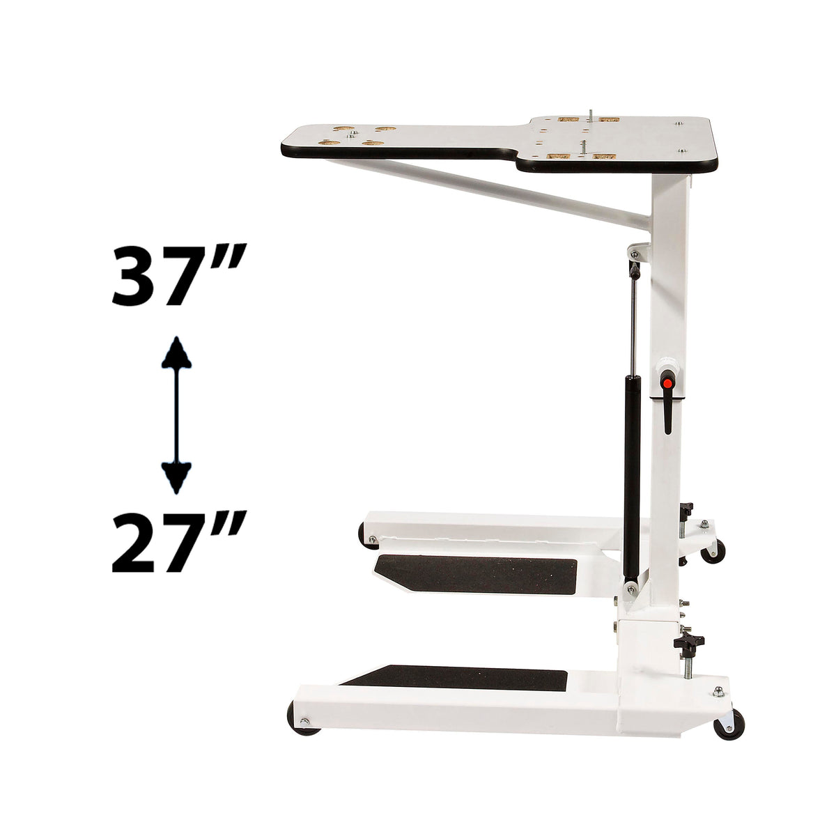 Hydraulic UBE Table height range