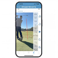 Ernest Sports ESB2 Golf Launch Monitor — Portable, Palm-Sized