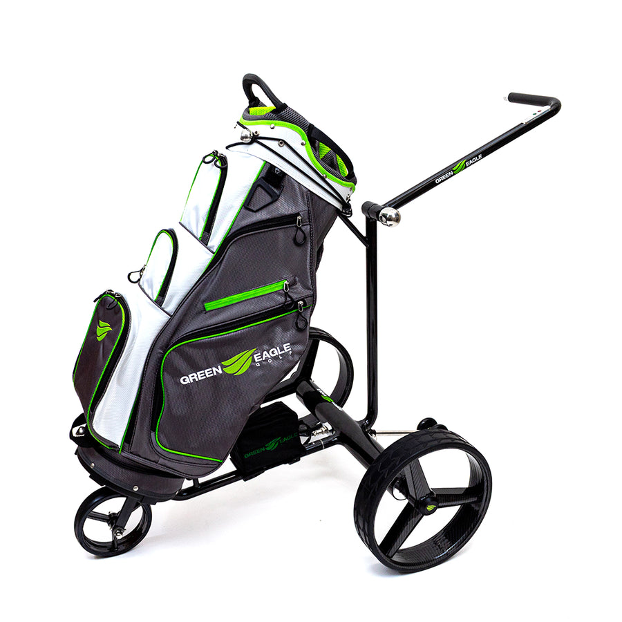 Aria Carbon Remote Electric Golf Push Cart