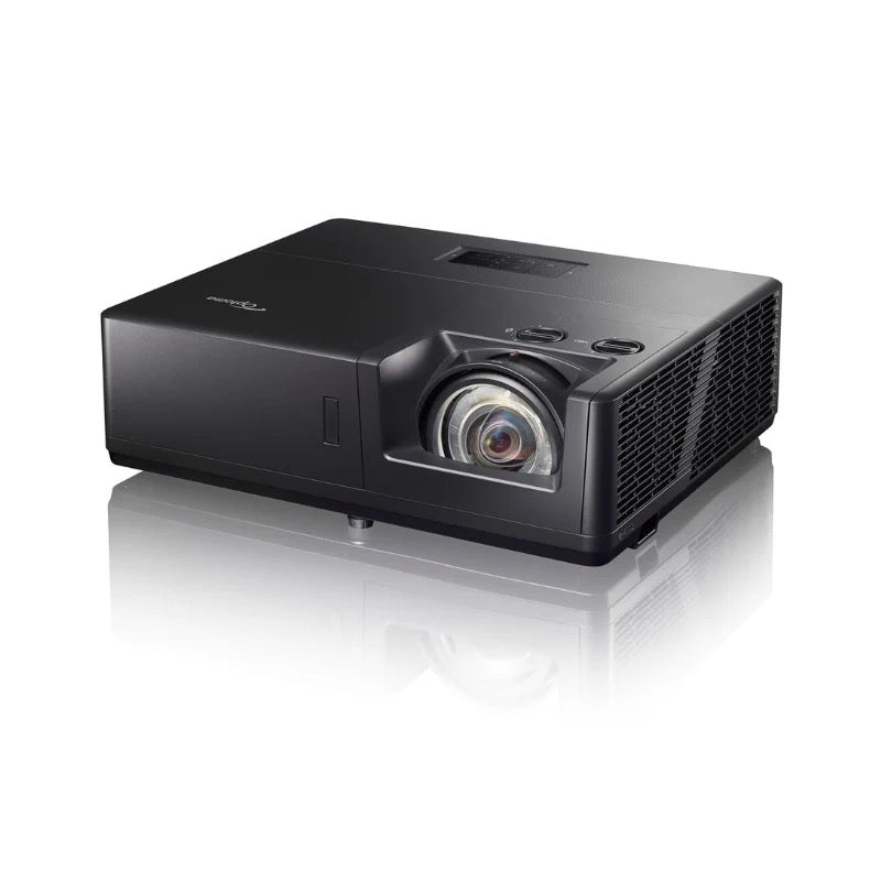 Optoma ZU607TST WUXGA 6500 Lumen Laser Short-Throw Projector — Commercial, HDBaseT, Golf Simulator