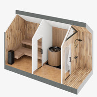 Sweaty Yeti Sauna Plus Barrel Plunge — Sauna & Plunge Suite — view 2