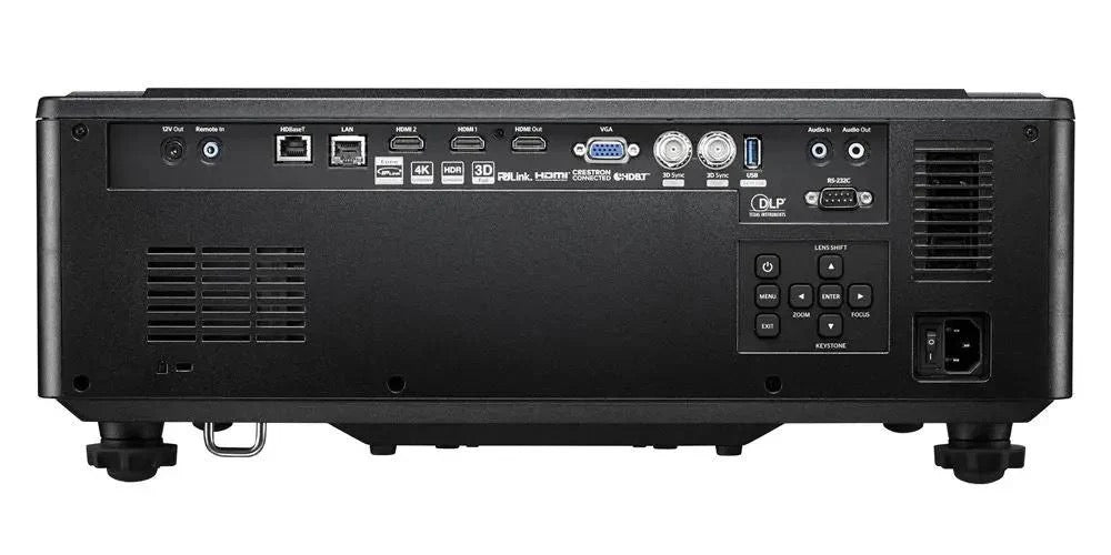 Optoma ZU920TST WUXGA 9500 Lumen Laser Ultra Short-Throw Projector — Commercial, Motorised Lens Shift