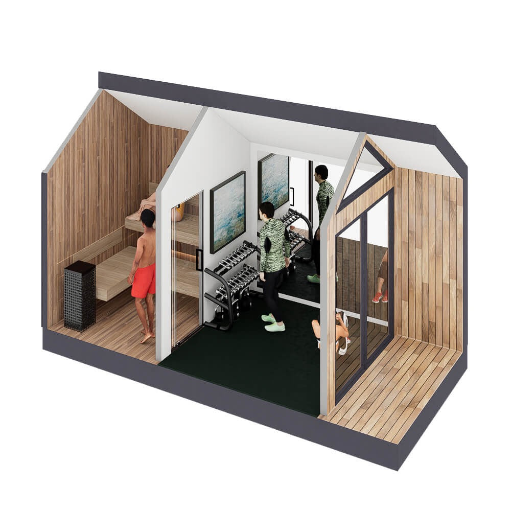 Sweaty Yeti Sauna Fit — Sauna & Training Room — view 18