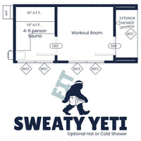 Sweaty Yeti Sauna Fit — Sauna & Training Room — view 16
