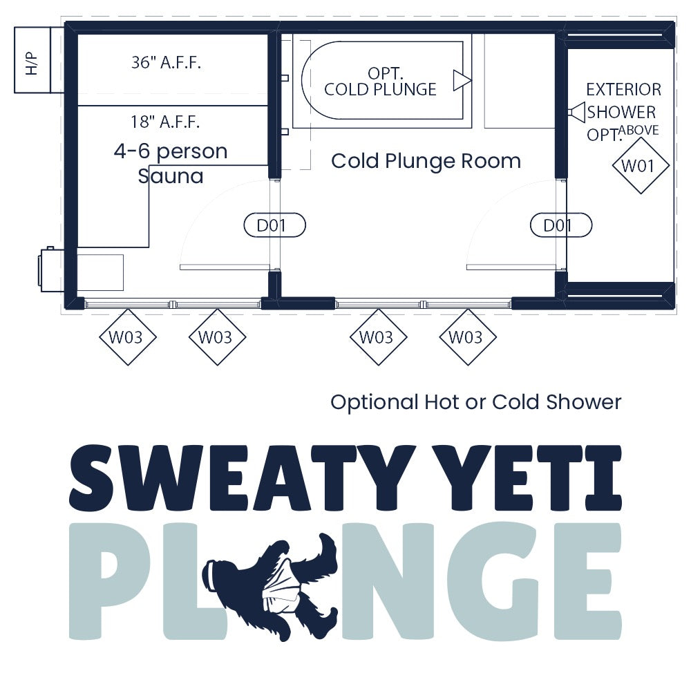 Sweaty Yeti Sauna Plunge — Sauna & Cold Plunge Suite — view 23