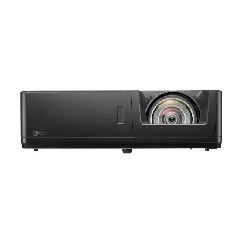 Optoma ZU507TST WUXGA 5000 Lumen Laser Short-Throw Projector — Commercial, Classroom, Golf Simulator