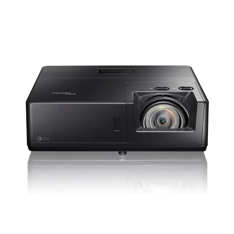 Optoma ZU507TST WUXGA 5000 Lumen Laser Short-Throw Projector — Commercial, Classroom, Golf Simulator