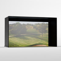 Carl's Place DIY Golf Simulator Enclosure Kit — Custom Sizing, Impact Screen, Made to Order, Home Simulator