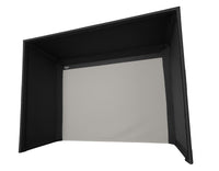 Carl's Place Pro Golf Simulator Enclosure Kit — Commercial Grade, Heavy-Duty Impact Screen, Professional