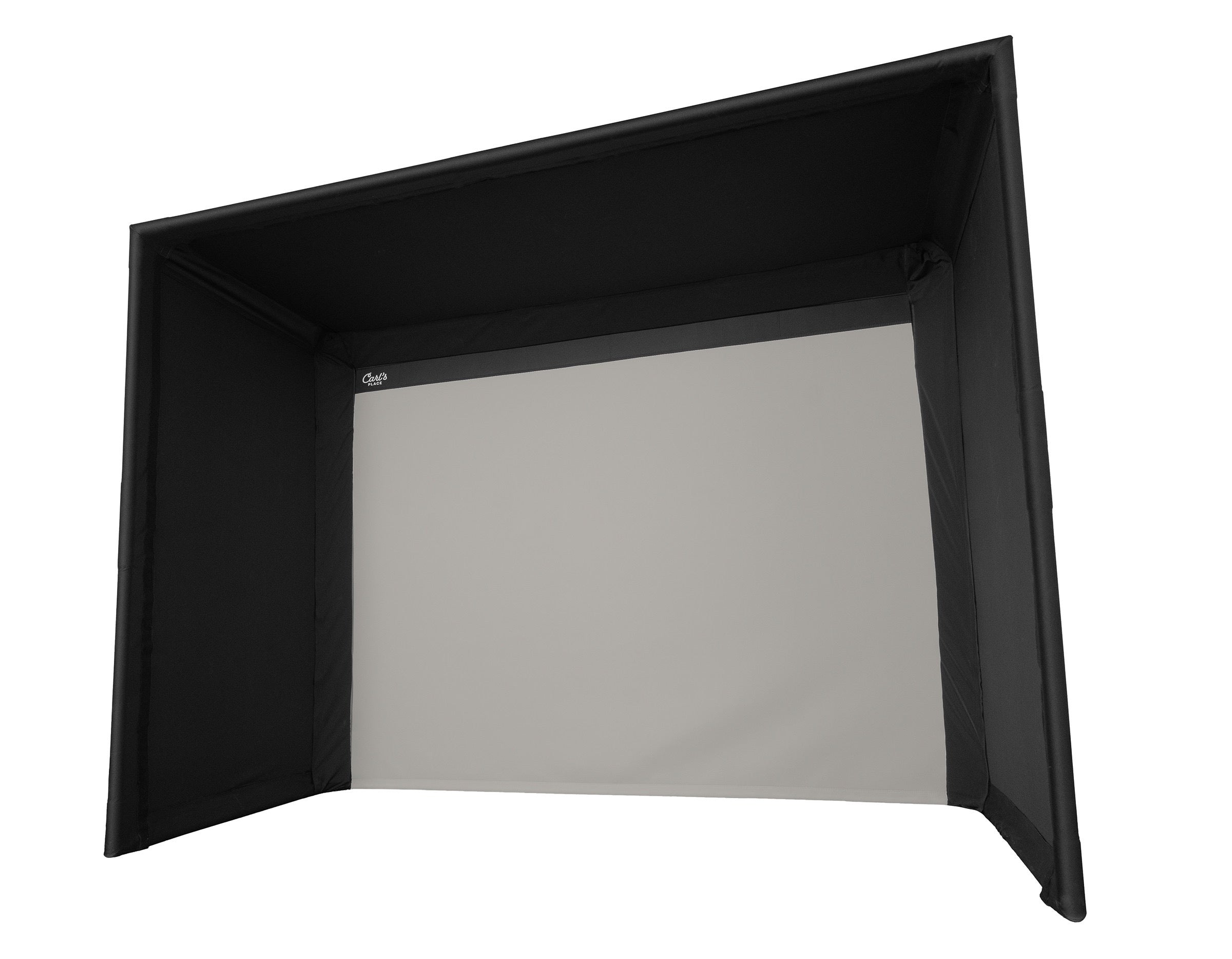 Carl's Place Pro Golf Simulator Enclosure Kit — Commercial Grade, Heavy-Duty Impact Screen, Professional