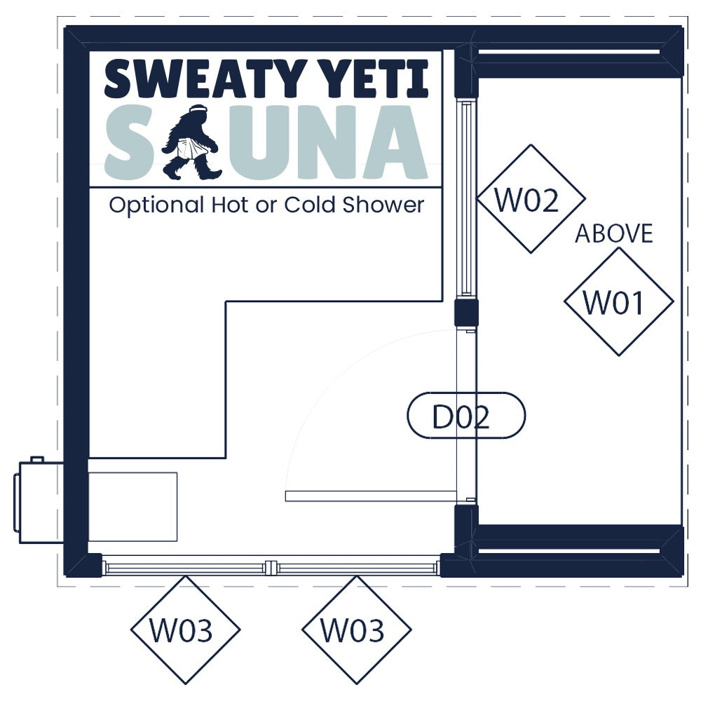 Sweaty Yeti Sauna — 4–6 Person — view 10