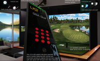 GSA Golf VisTrak LX2 Golf Launch Monitor — Floor-Mounted, Home Simulator