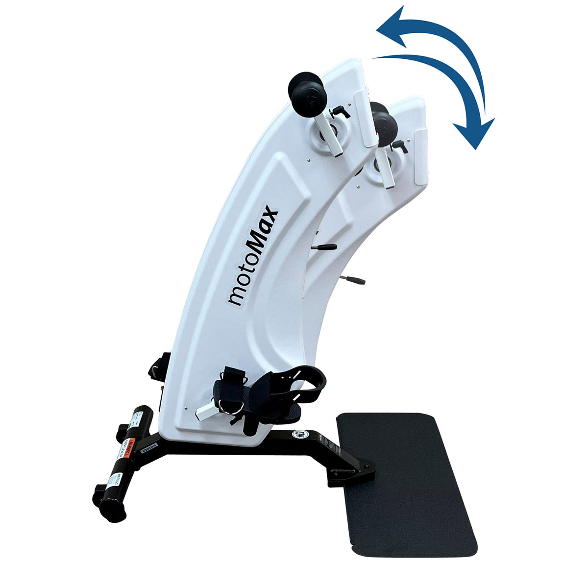 MotoMax upper-body tilt adjustment