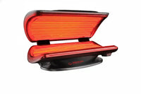 Zenapura MaxiLUX red light therapy bed — black finish