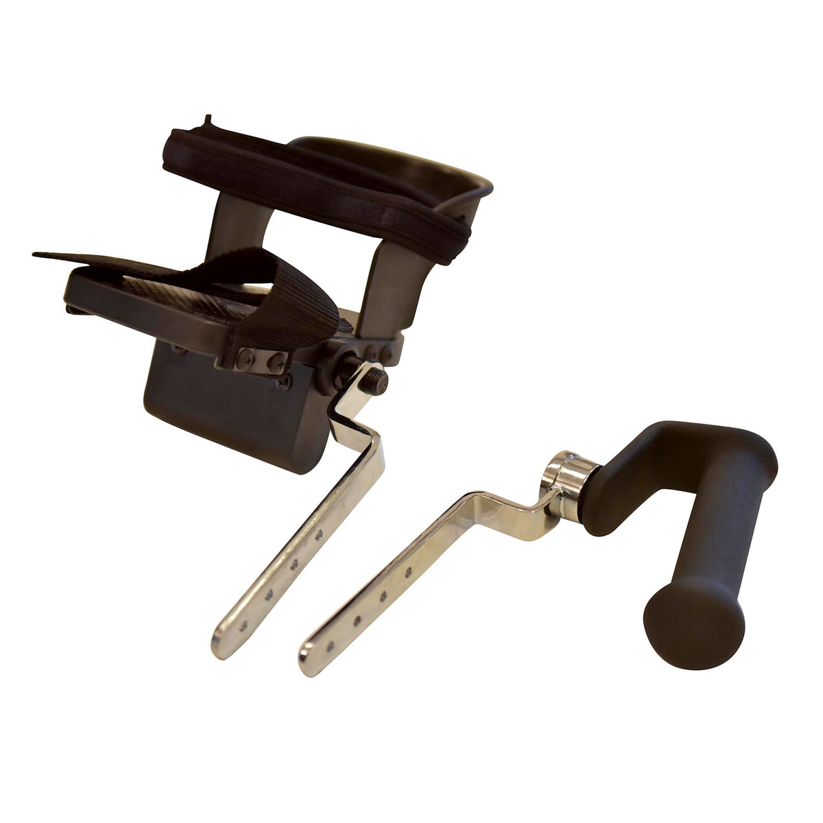 PhysioTrainer PRO orthopedic pedals and adjustable cranks