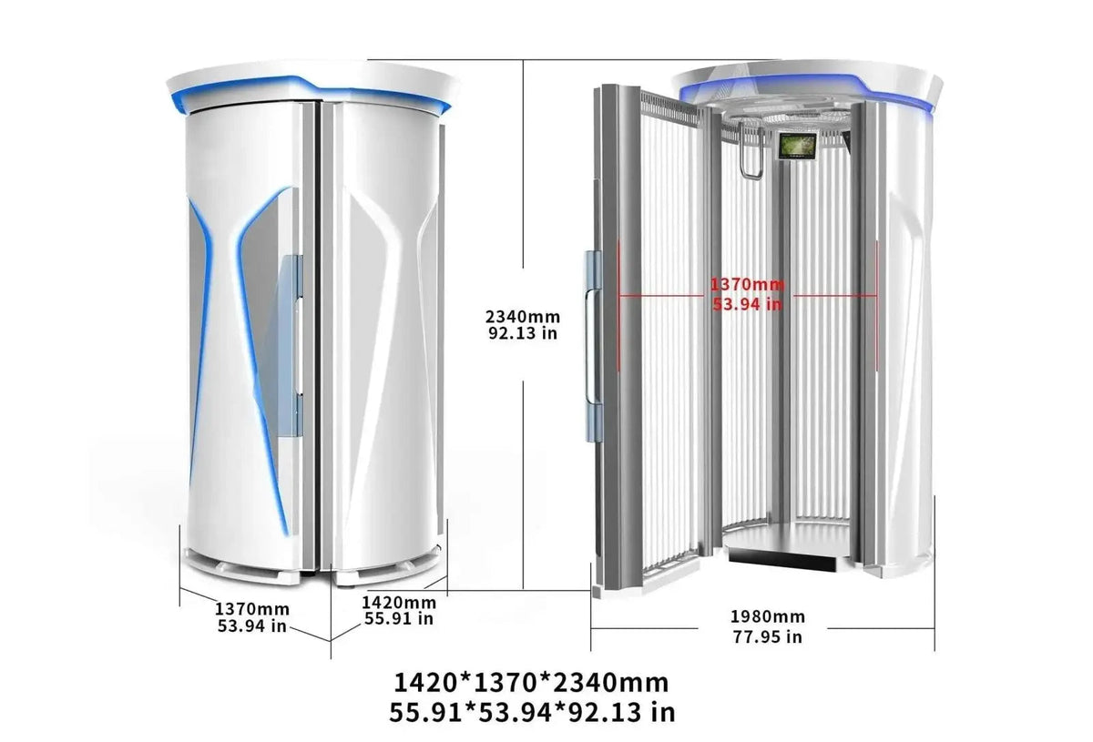 Zenapura Professional Stand-Up Red Light Therapy Machine — detail 3