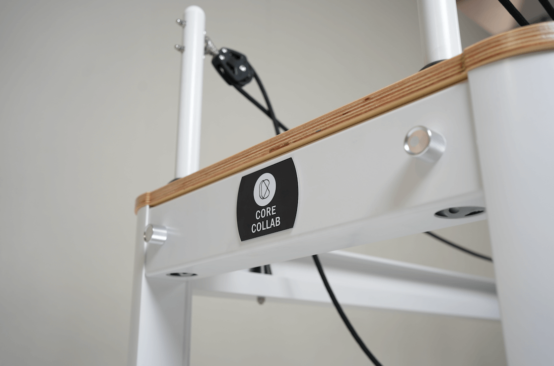 The Core Collab Full Track Queen Studio Pilates Reformer — manufacturer detail or reference view