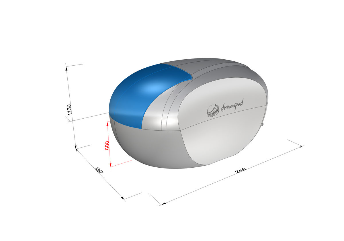Dreampod Home Float Plus dimensions
