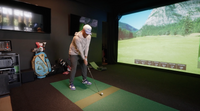 HD Golf Curved Screen Golf Simulator – Commercial & Home
