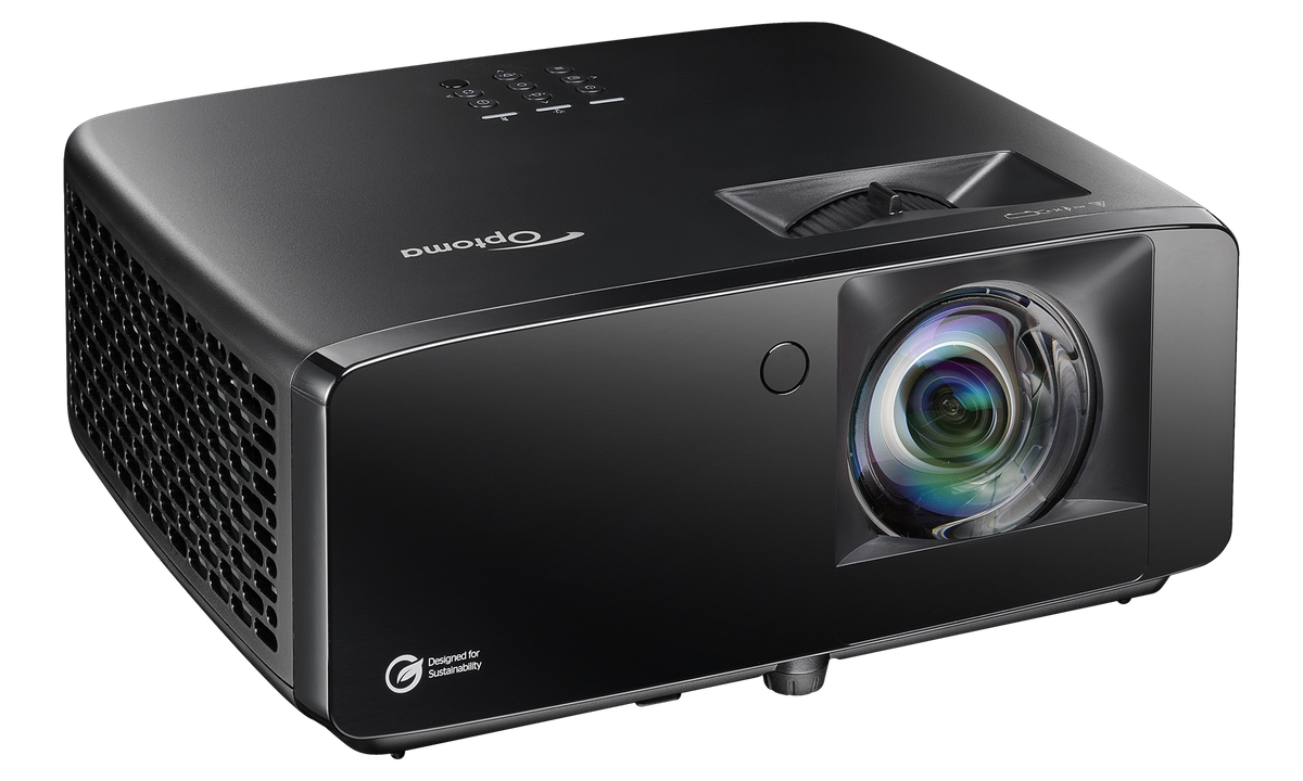 Optoma ZK431ST-B 4K laser short-throw golf simulator projector