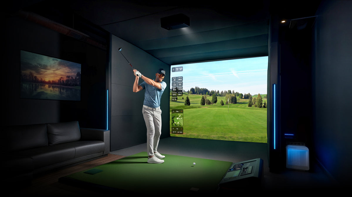 Optoma ZK431ST-B 4K laser short-throw golf simulator projector