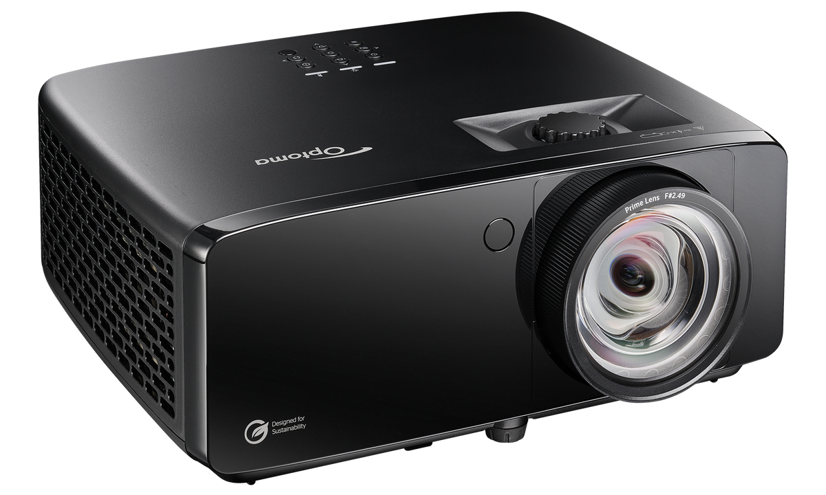 Optoma ZK521ST-B 4K laser short-throw golf simulator projector